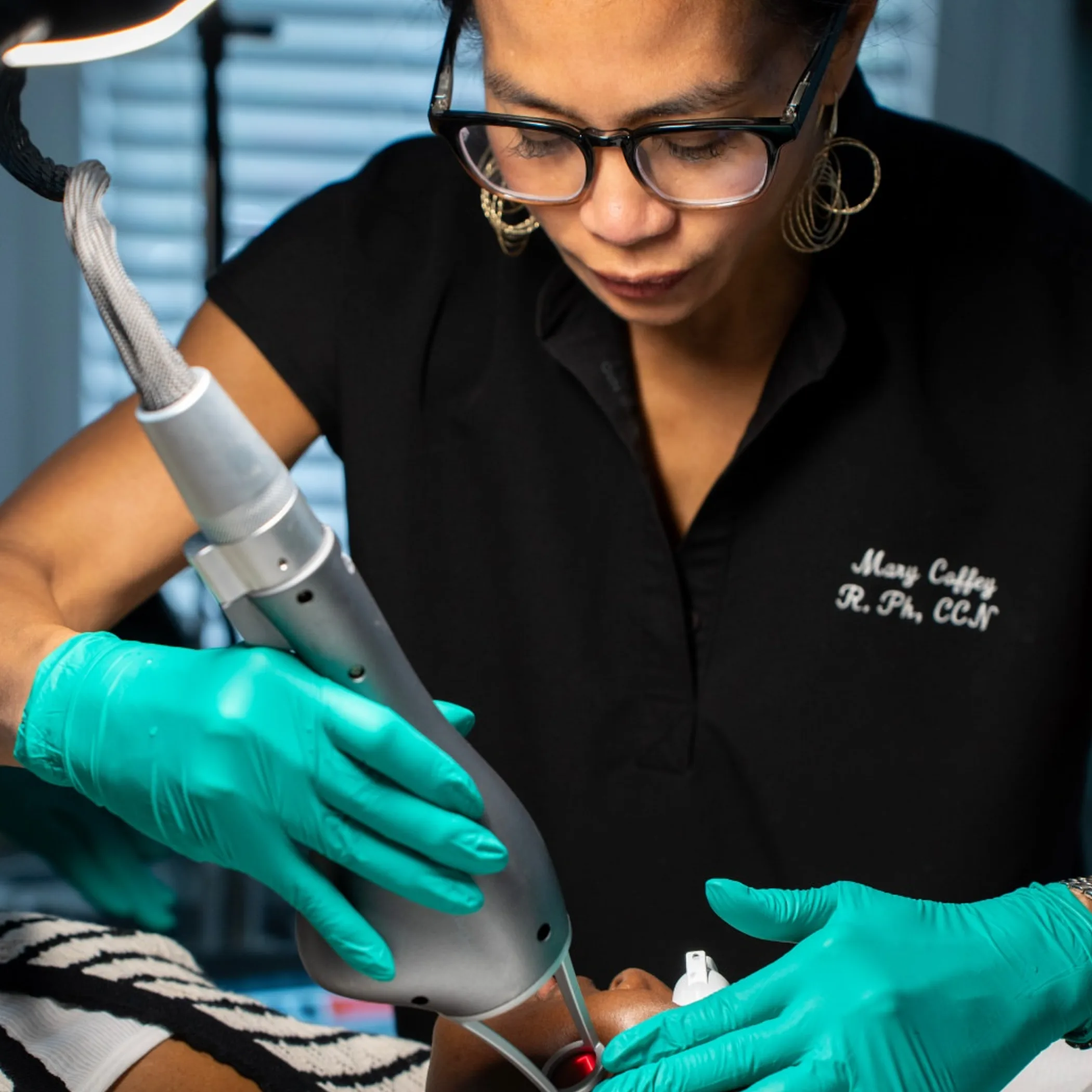 laser skin treatment procedure